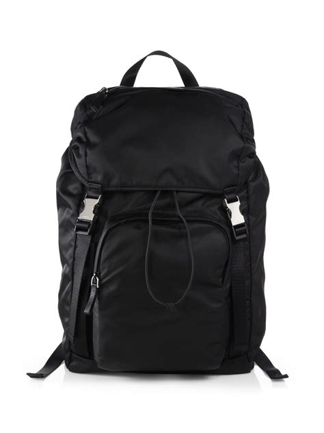 prada black bag men|Prada backpacks men's.